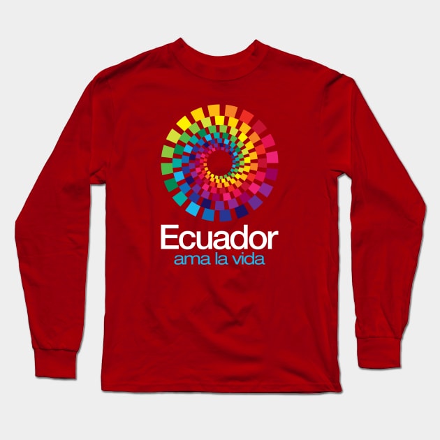 Marca Ecuador - Ama la vida Long Sleeve T-Shirt by verde